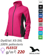 WK9105 Fleece jacket with removable sleeves